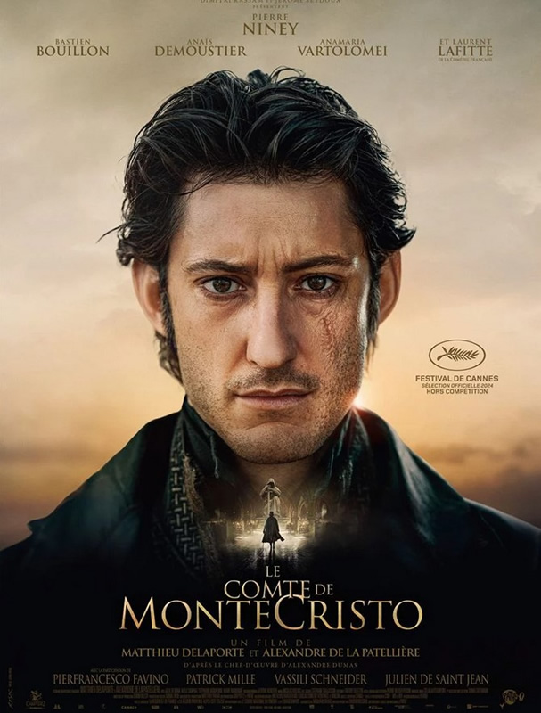 affiche LE COMTE DE MONTE-CRISTO Matthieu Delaporte & Alexandre De La Patellière