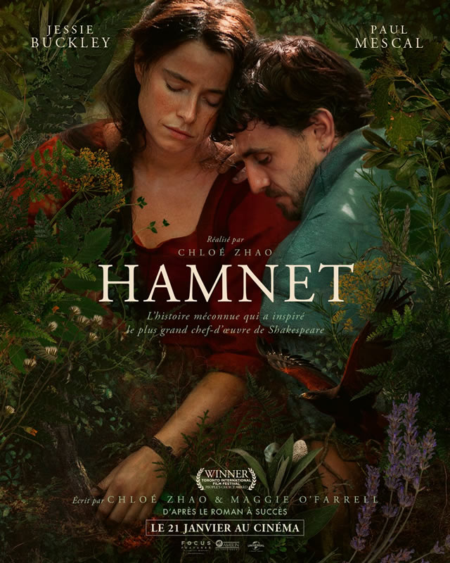 affiche HAMNET Chloé Zhao