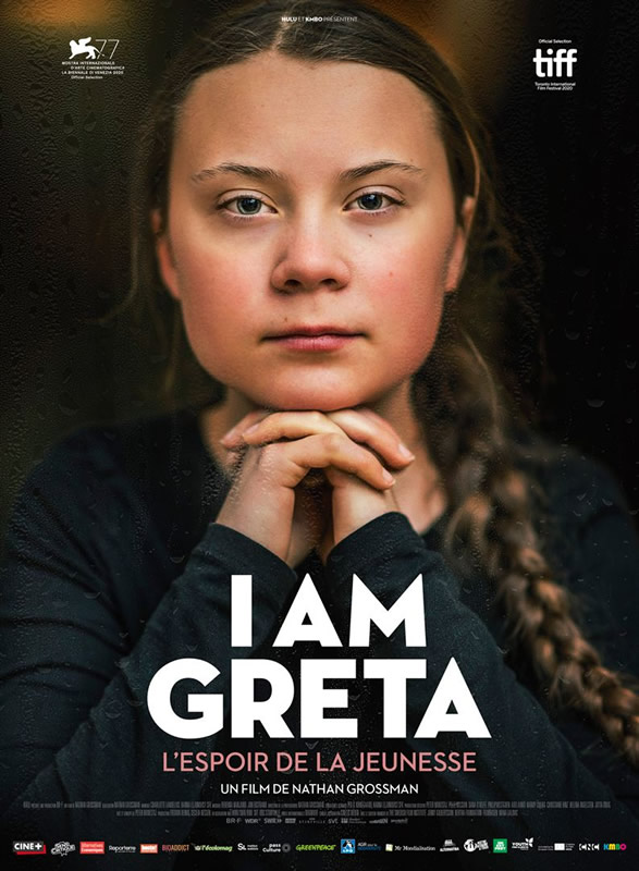 affiche I AM GRETA Nathan Grossman