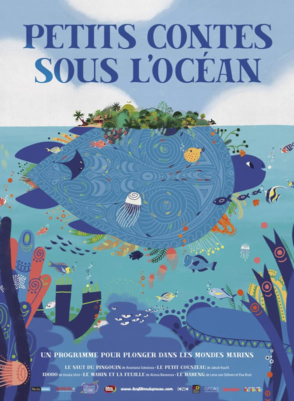 affiche PETITS CONTES SOUS L'OCÉAN Collectif