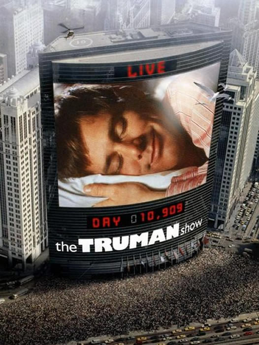 affiche THE TRUMAN SHOW Peter Weir