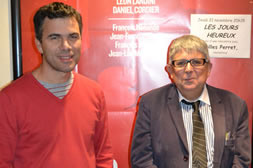 Gille Perret, réalisateur et Antoine Fraile, professeur à l'Université d'Angers et membre du 3LAM©DR