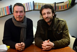 Nicolas Ubelmann, réalisateur et Gabriel Thomas, ATTAC 49©DR