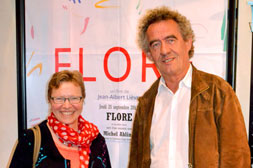 Maryvonne Bore, médecin Gériatre et Michel Abline, président de l'association France Alzheimer 49©DR