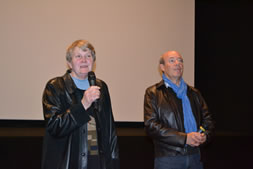 Claudine Nollet, présidente de médiations 49 et Jean-Paul  Coulandeau, membre de médiations 49©DR