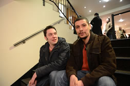 Mickaël Hamon, réalisateur et Karim protagoniste du film©DR