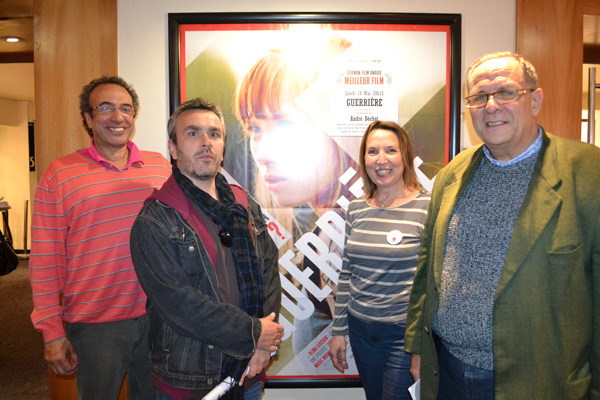 Abdou Jamil, Ligue des Droits de l'Homme 49, André Déchot, Ligue des Droits de l'Homme France, Catherine Jamil, Ligue des Droits de l'Homme 49 et Christian Pihet, géographe, Université d'Angers©DR
