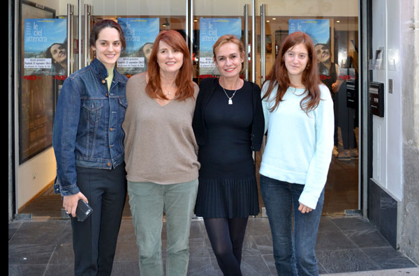 Noémie Merlant, comédienne, Marie-Castille Mention-Schaar, réalisatrice, Sandrine Bonnaire et Naomi Amarger, comédiennes.©DR