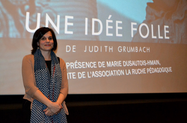 Marie Dusautois-Hmain, présidente de l'Association La Ruche Pédagogique©DR