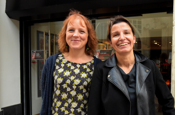 Anne Robert et Martine Legué, Espace Jeunesse,
Médiathèque Toussaint©DR