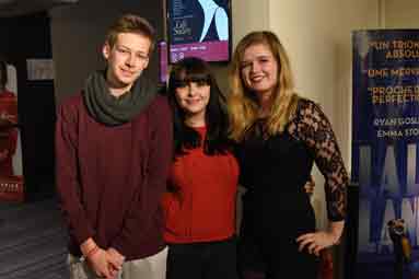 Antonin Ligne, Océane, Marie Diche, Ambassadeurs du Cinéma.©DR