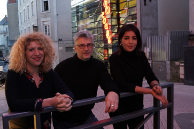 Baya Kasmi, scénariste, Michel Leclerc, réalisateur et Leila Bekhti, comédienne.©DR