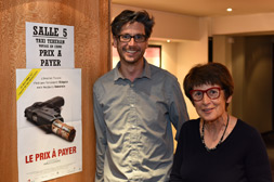 David Cayla, des Économistes atterrés et Monique Rabault, membre d'Attac.©DR