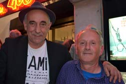 Denis Péan, chanteur et Philippe Gasnier, réalisateur.©DR