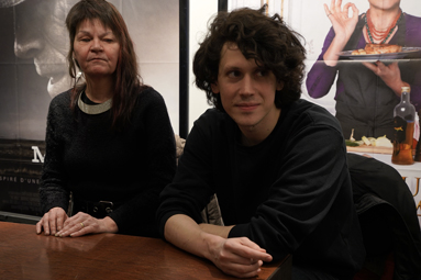 Laurence Dubois, protagoniste du film et Raphaël Pfeiffer, réalisateur.©DR