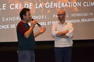 Pascal Hennequin, co-réalisateur et Romain Desjonquères, compositeur©DR