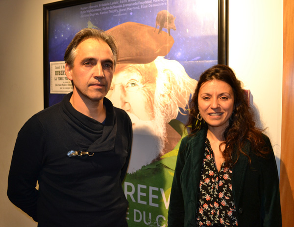Sébastien Boudau et Julie Cabot Nadal pour La canopée bleue©DR