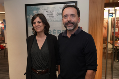 Bertrand Guerry, réalisateur et Sophie Davout, scénariste.©DR