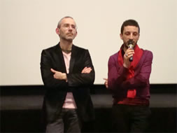 Stéphane Corbin, de QUAZAR et Samy Ben said, secrétaire de l'association HM2F (Homosexuels musulmans de France)©DR