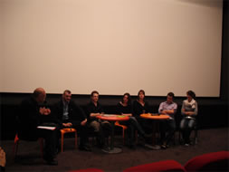 Alain Machefer, Benjamin Cosse : dirigeant de Synthès’3d, Manuel Rucar : dirigeant de Chlorosphère, l’équipe des entrepreneuriales : Céline Locac'h, Sophie Porcheron, Olivier Simon, Charlotte Duriez©DR