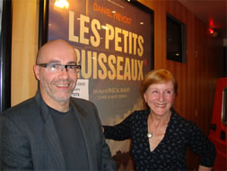 Pascal Rabate, réalisateur et Hélène Vincent, comédienne©DR