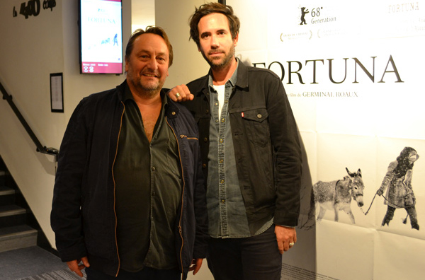 Patrick d’Assumçao, comédien et Germinal Roaux, réalisateur©DR