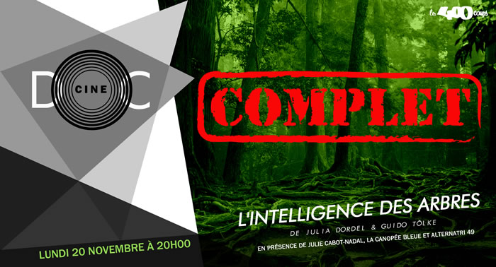 Ciné doc / rencontre L'INTELLIGENCE DES ARBRES